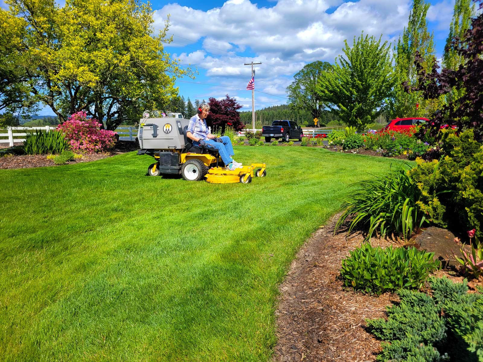 Karen-Baxter-mowing-1