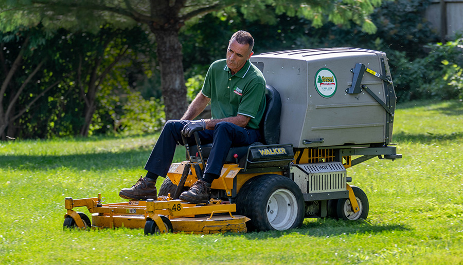 Ground Effects Landscaping has been running Walker Mowers for 18 years.