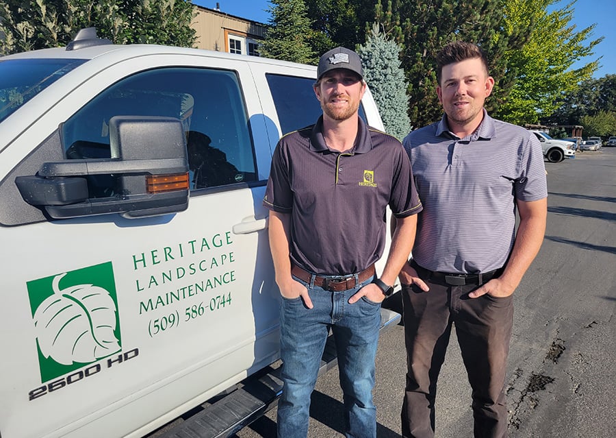 Andrew (left) and Matt (right) Mendenhall