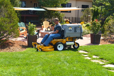 The Walker Model C19i Commercial Lawn Mower