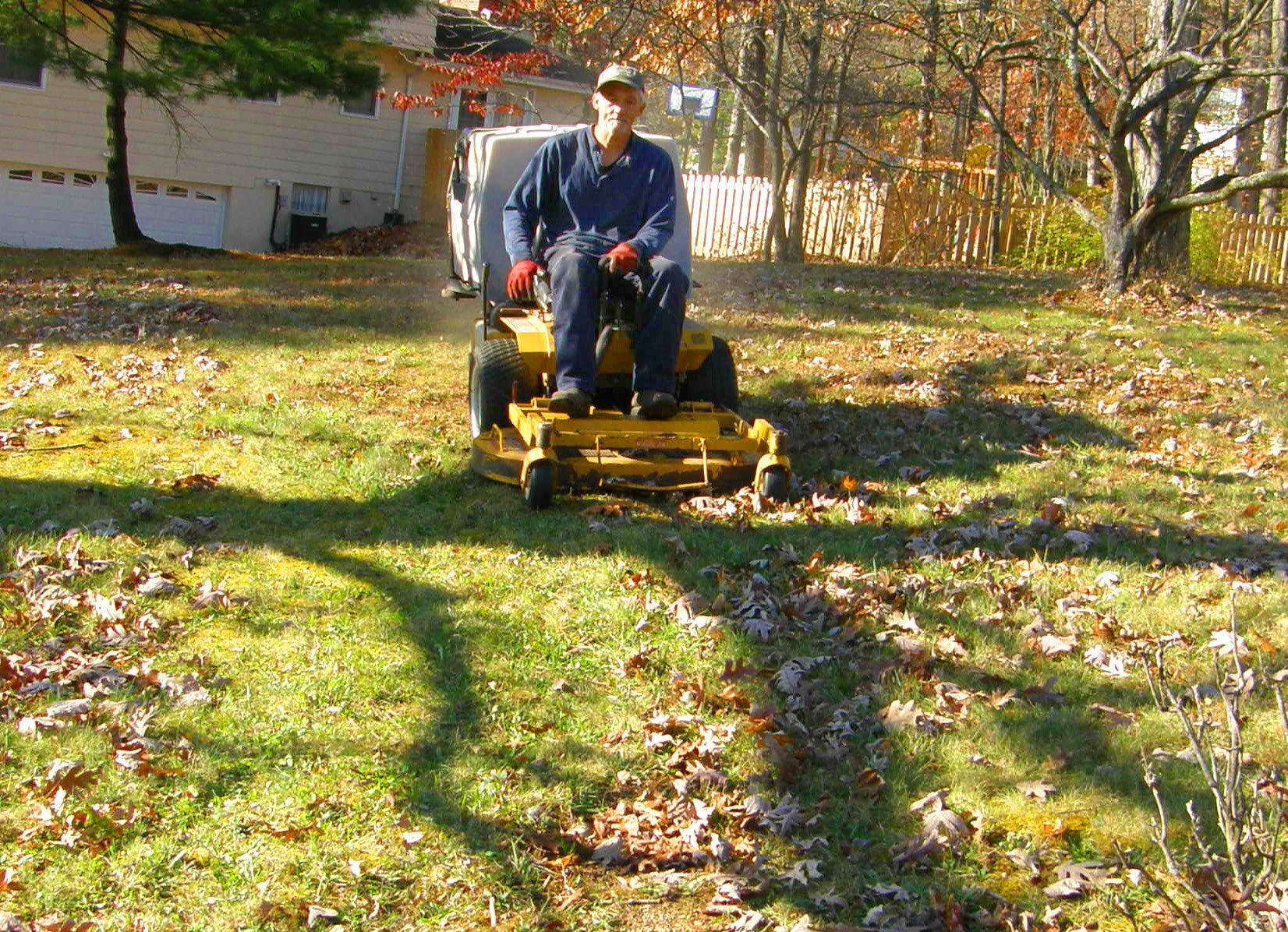 The maneuverability of the Walker Mower